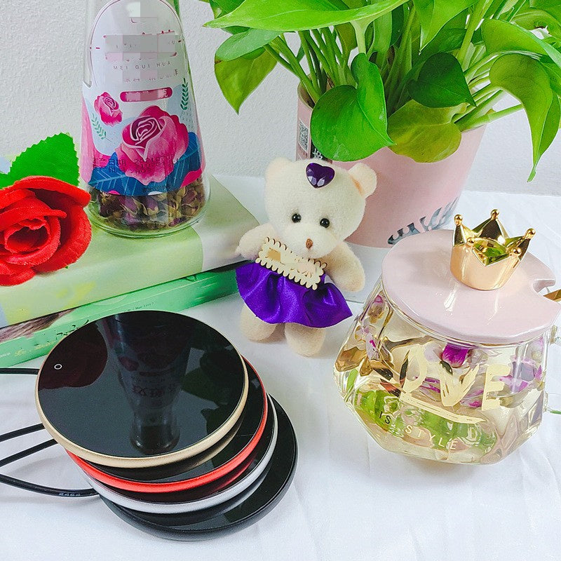 USB Coffee Mug Cup Warmer Milk Tea Water Cup Heating