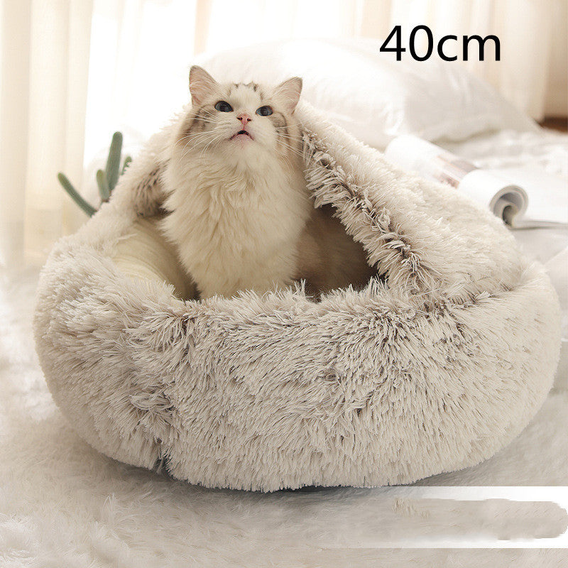 2 In 1 Dog And Cat Bed Pet Winter