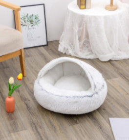2 In 1 Dog And Cat Bed Pet Winter