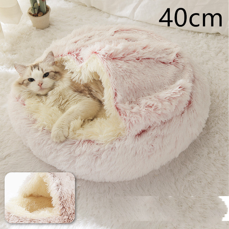 2 In 1 Dog And Cat Bed Pet Winter