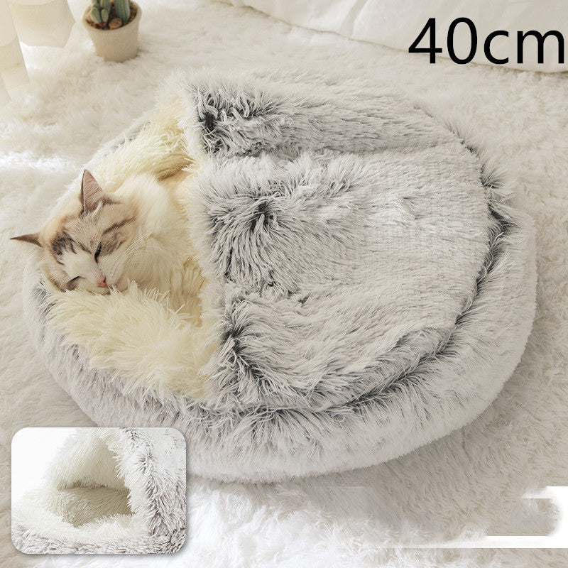 2 In 1 Dog And Cat Bed Pet Winter