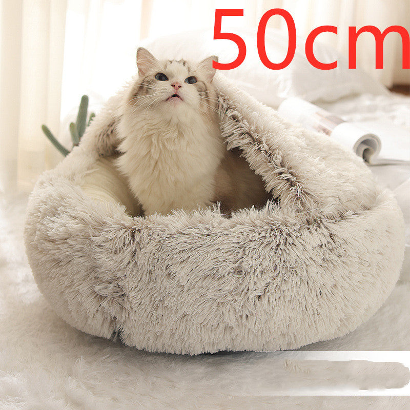 2 In 1 Dog And Cat Bed Pet Winter