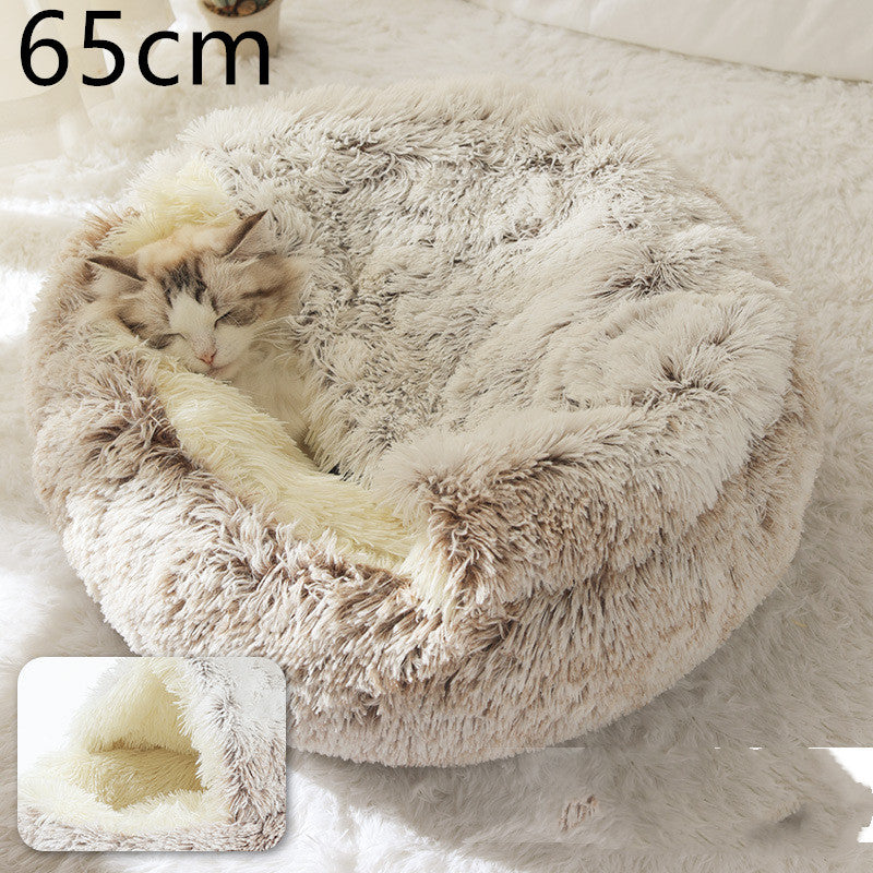 2 In 1 Dog And Cat Bed Pet Winter
