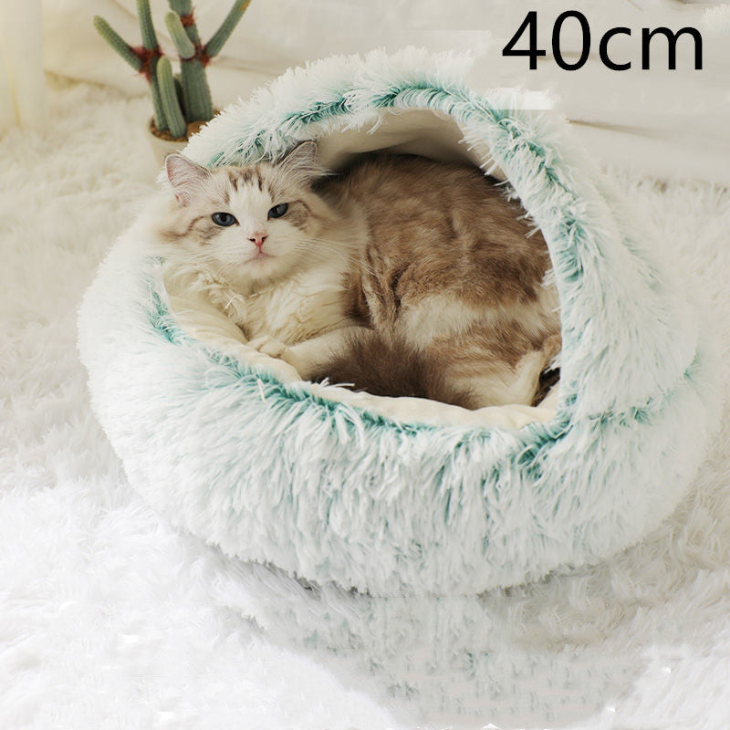 2 In 1 Dog And Cat Bed Pet Winter