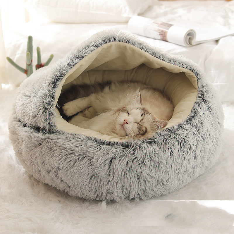 2 In 1 Dog And Cat Bed Pet Winter