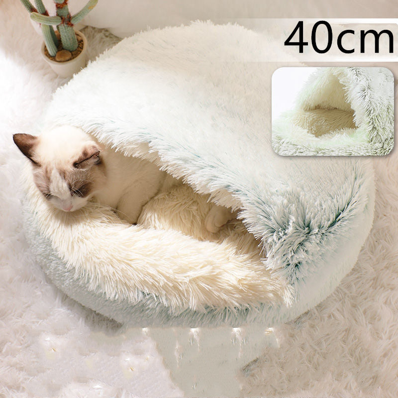 2 In 1 Dog And Cat Bed Pet Winter