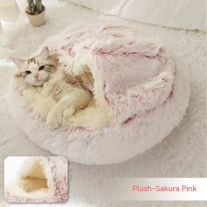 2 In 1 Dog And Cat Bed Pet Winter