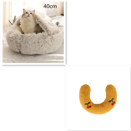 2 In 1 Dog And Cat Bed Pet Winter