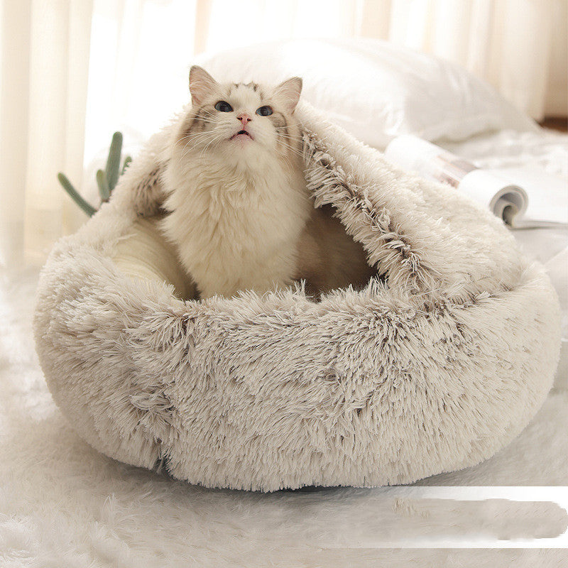 2 In 1 Dog And Cat Bed Pet Winter
