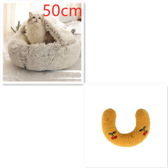 2 In 1 Dog And Cat Bed Pet Winter