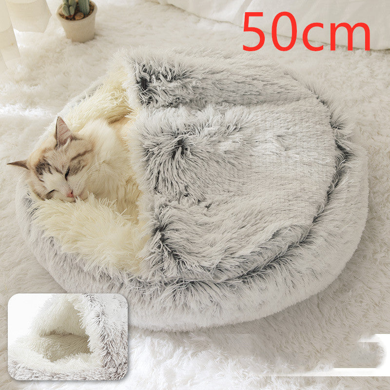 2 In 1 Dog And Cat Bed Pet Winter