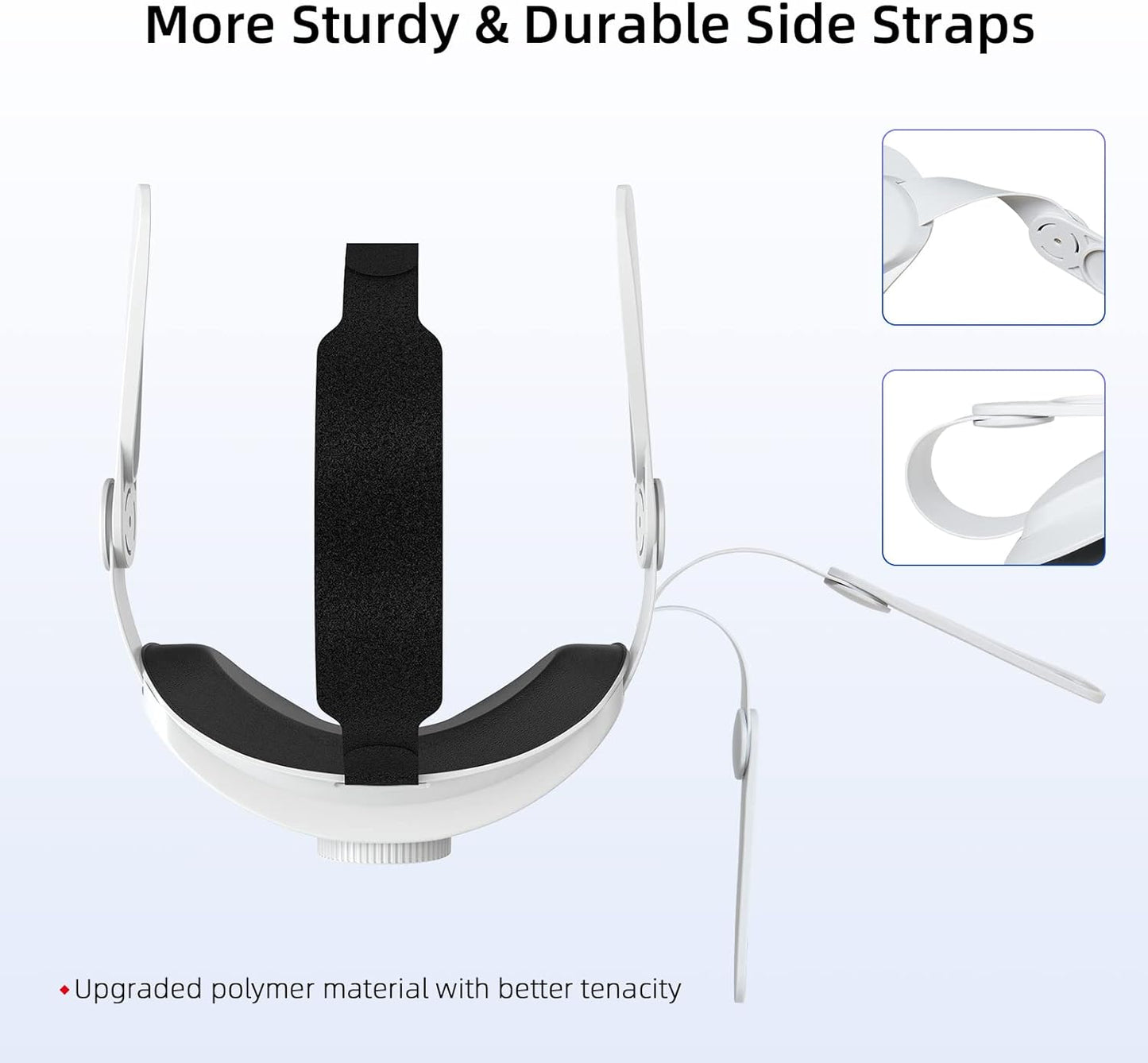 Head Strap Compatible with Oculus Quest 2,Meta Quest 2 Accessories Adjustable