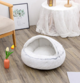 2 In 1 Dog And Cat Bed Pet Winter