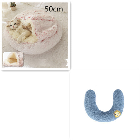 2 In 1 Dog And Cat Bed Pet Winter