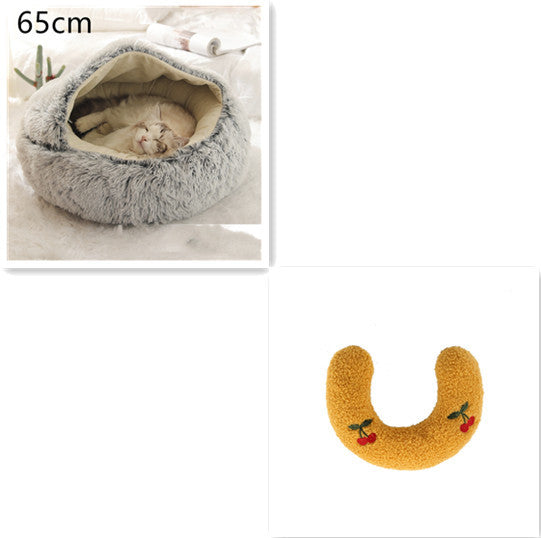 2 In 1 Dog And Cat Bed Pet Winter