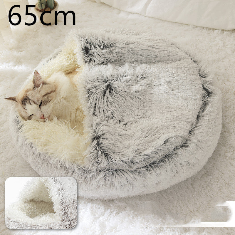 2 In 1 Dog And Cat Bed Pet Winter