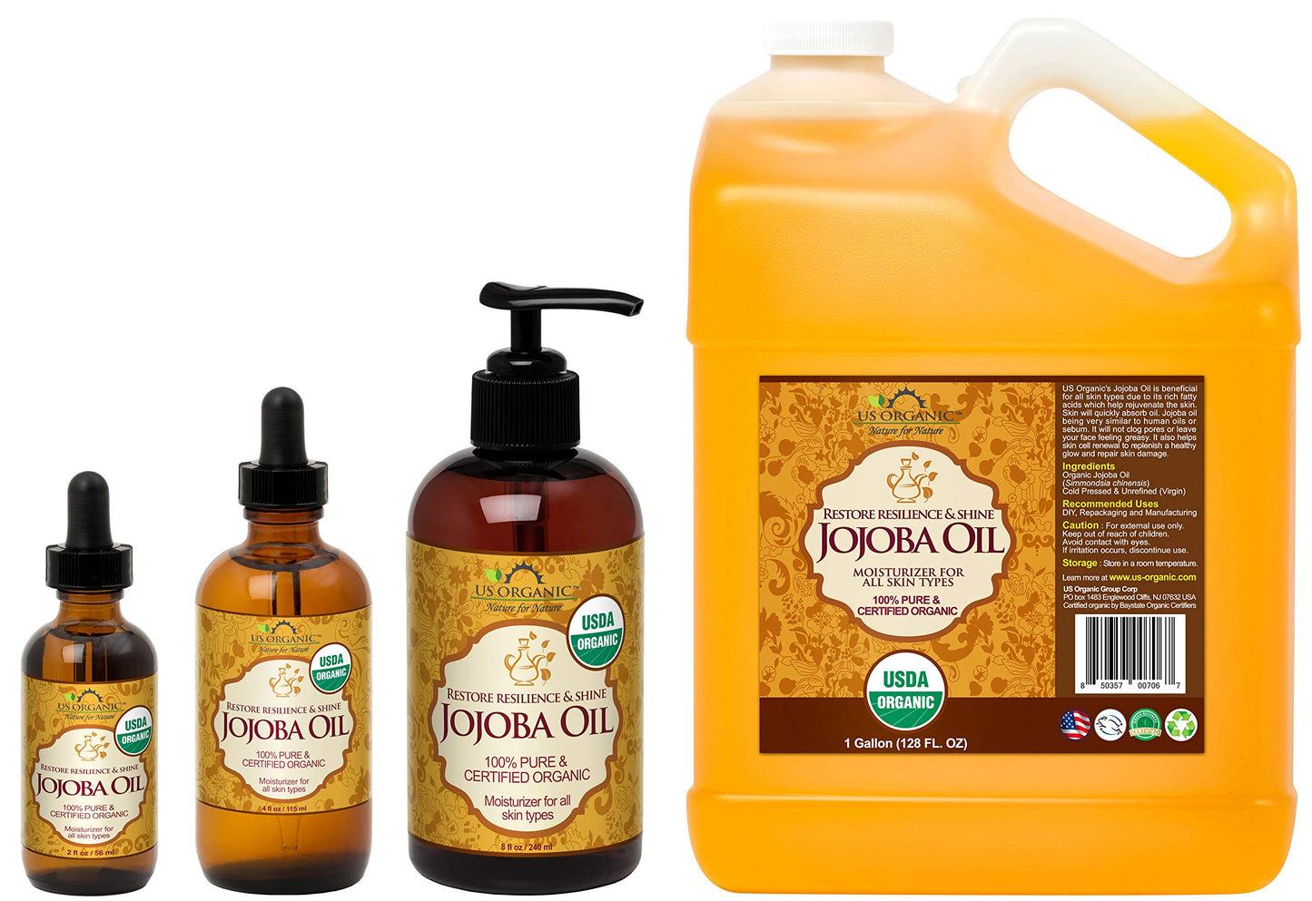 Argan Organic Oil 100% Pure & Natural For All Skin Types