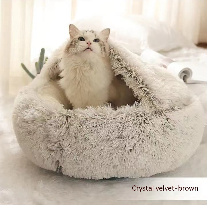2 In 1 Dog And Cat Bed Pet Winter
