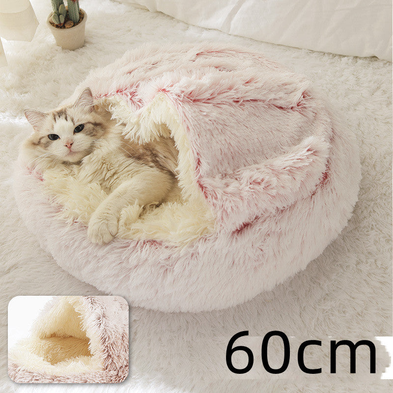 2 In 1 Dog And Cat Bed Pet Winter