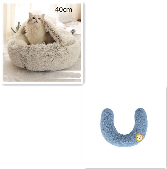 2 In 1 Dog And Cat Bed Pet Winter