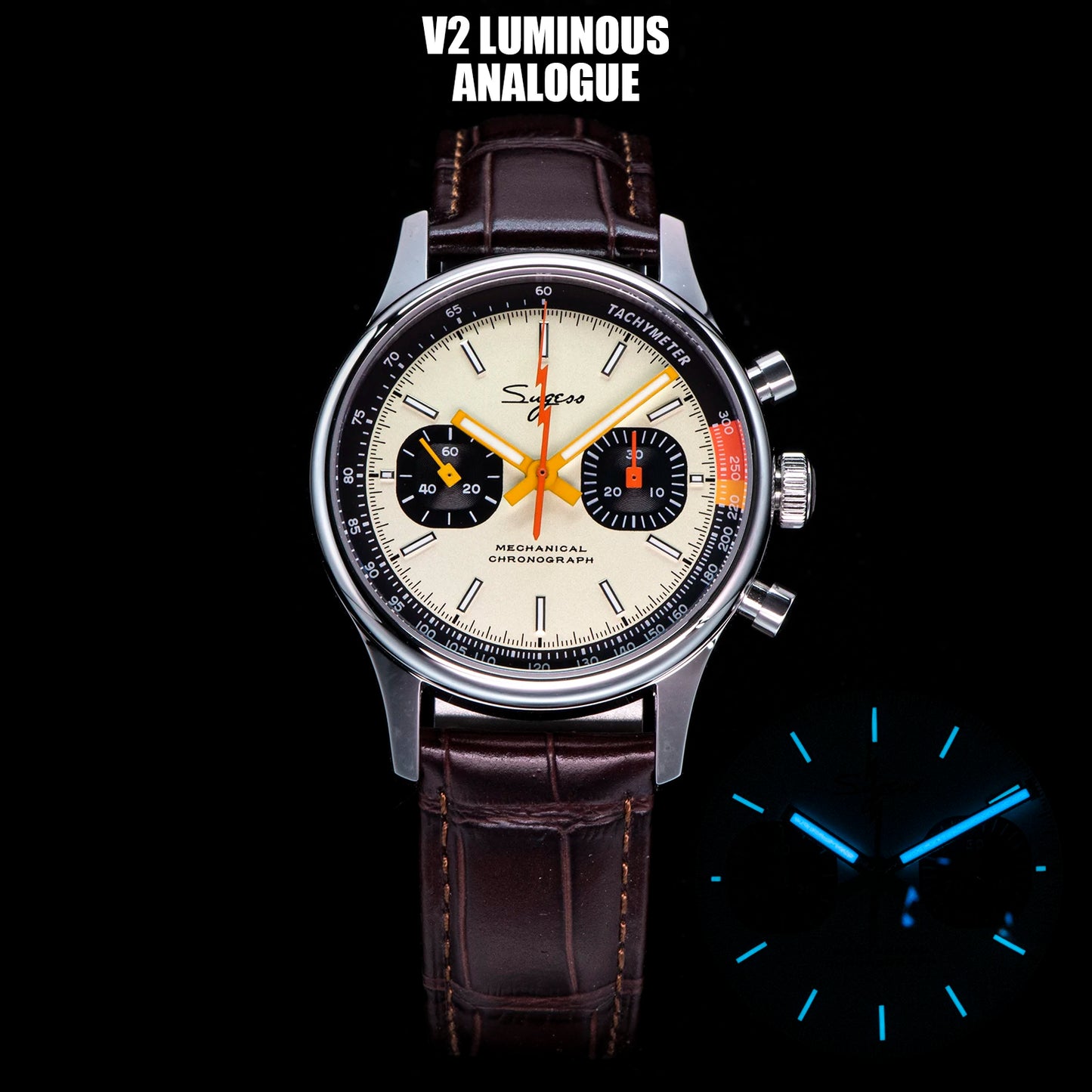 Mechanical Chronograph ST19 wristwatch