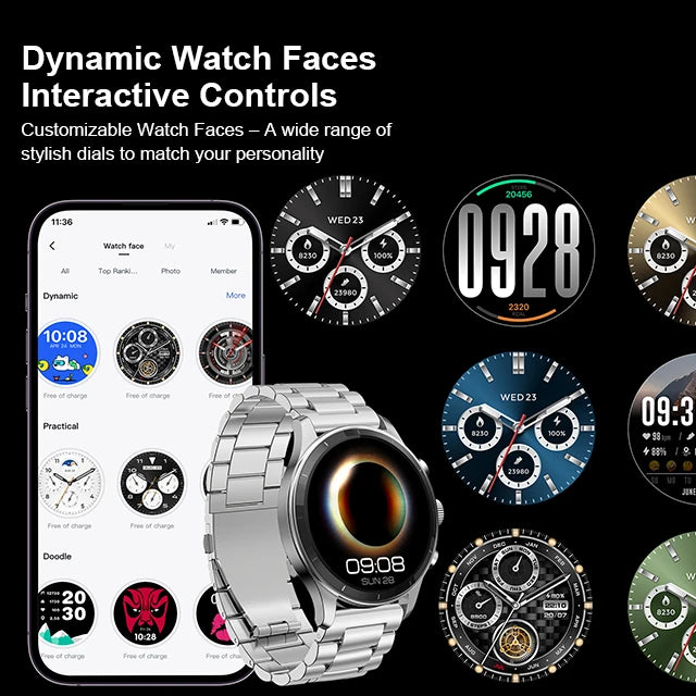 Smart AMOLED Display  Watch