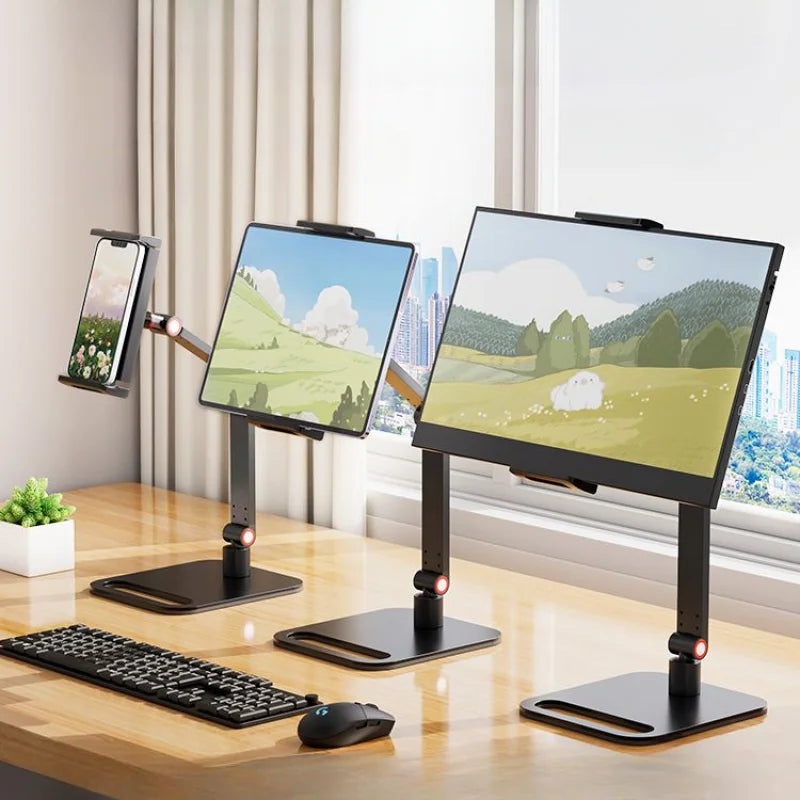 Portable Monitor Desk Holder Metal Stand 16 Inch