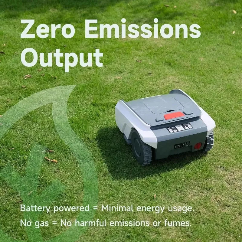 Robotic Lawn Mower with Bluetooth APP Control and GPS
