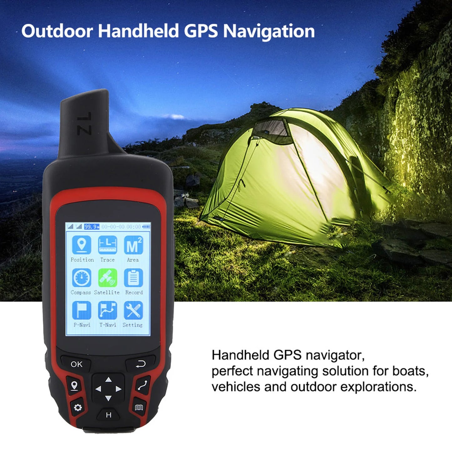 Handheld GPS Navigation Outdoor Location