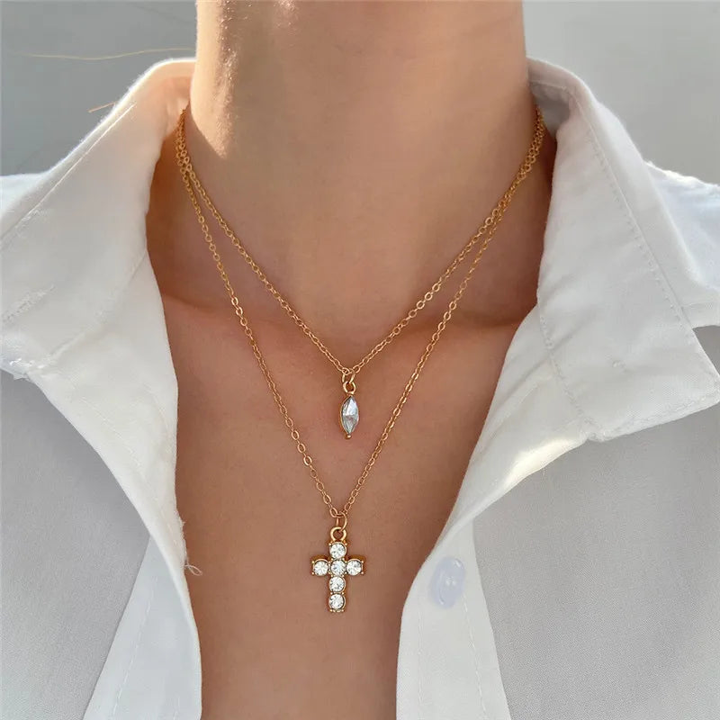 Bohemia Coin letter Layered Chain
