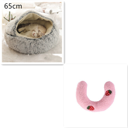 2 In 1 Dog And Cat Bed Pet Winter