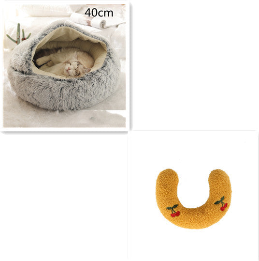 2 In 1 Dog And Cat Bed Pet Winter
