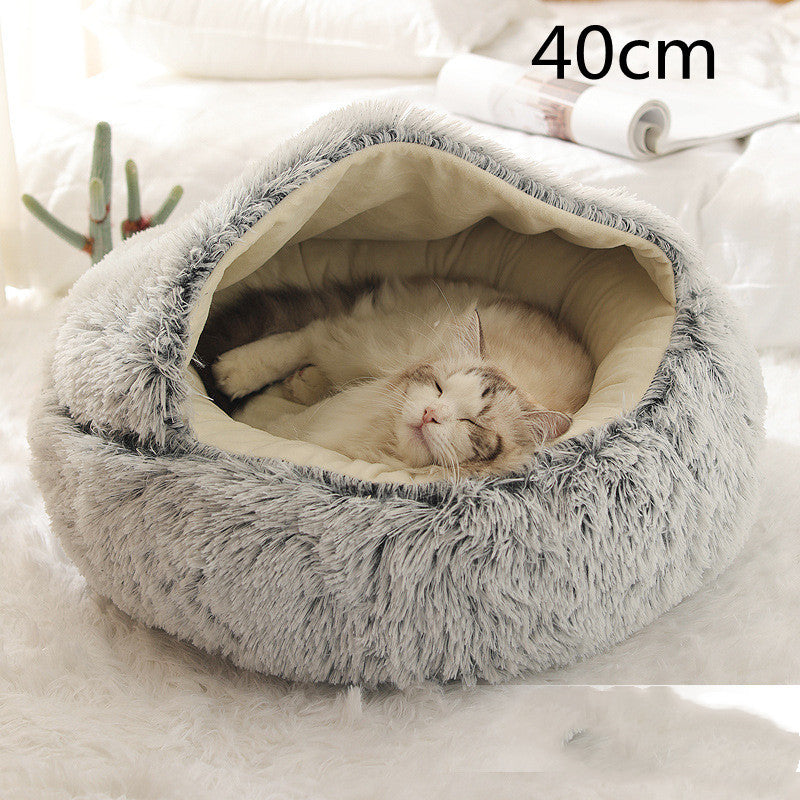 2 In 1 Dog And Cat Bed Pet Winter