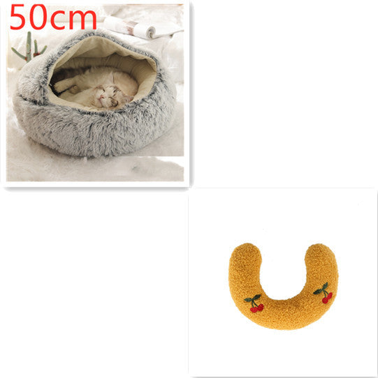 2 In 1 Dog And Cat Bed Pet Winter