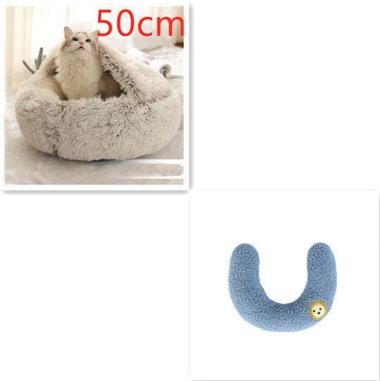 2 In 1 Dog And Cat Bed Pet Winter