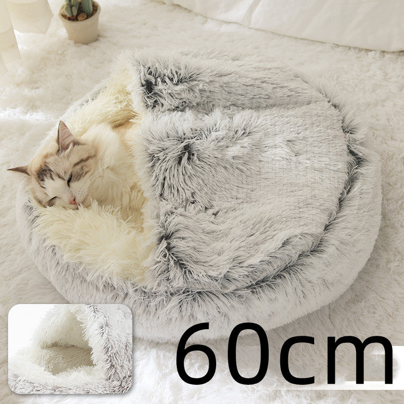 2 In 1 Dog And Cat Bed Pet Winter