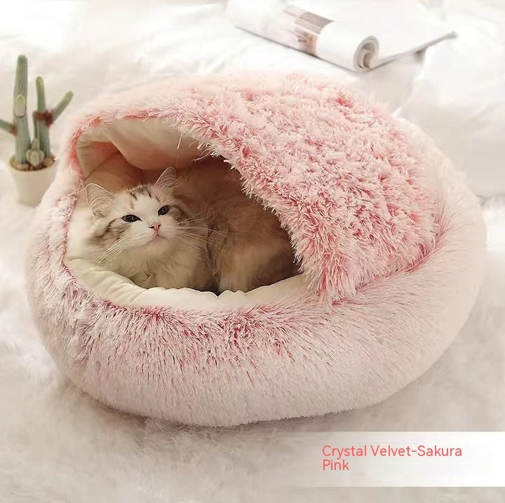 2 In 1 Dog And Cat Bed Pet Winter