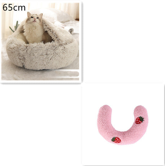 2 In 1 Dog And Cat Bed Pet Winter