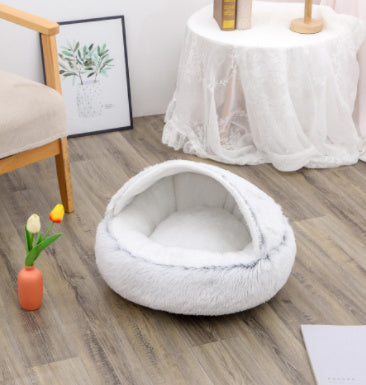 2 In 1 Dog And Cat Bed Pet Winter