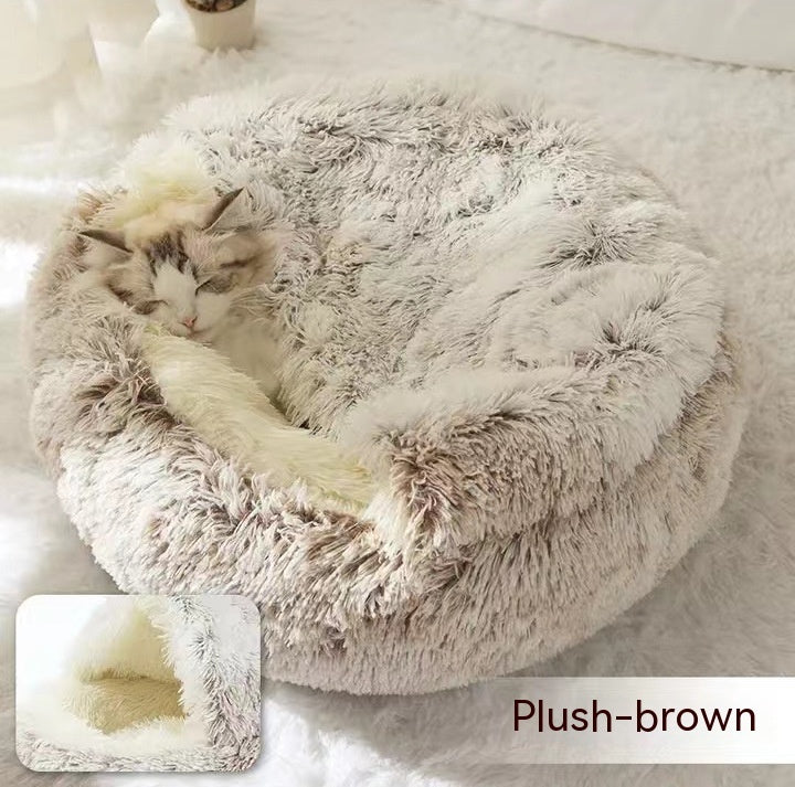 2 In 1 Dog And Cat Bed Pet Winter